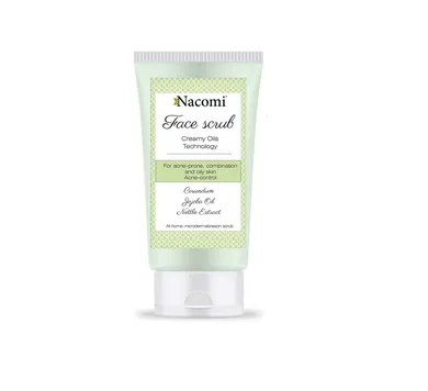 Nacomi, Face Scrub, peeling przeciwtrądzikowy do twarzy, 75 ml