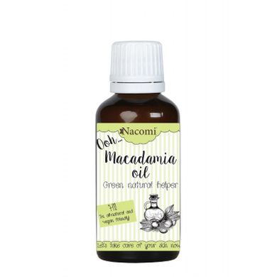 Nacomi, Macadamia Oil, olej makadamia, 30 ml