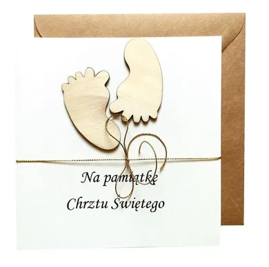 Naem, kartka, Chrzest Święty