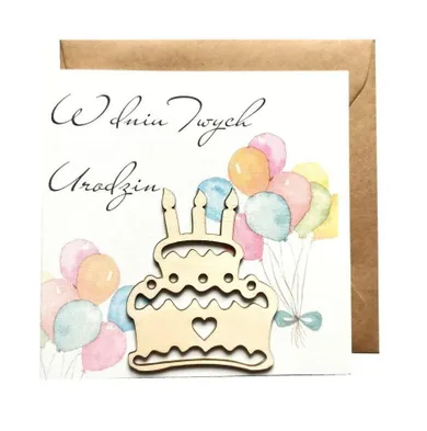 Naem, kartka urodzinowa