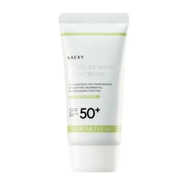 Naexy, Heartleaf Make-up Base Sunscreen, baza pod makijaż z ochroną przeciwsłoneczną SPF50+, 70 ml