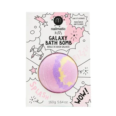 Nailmatic, Kids Galaxy Bath Bomb, kula do kąpieli dla dzieci, Supernova, 160g
