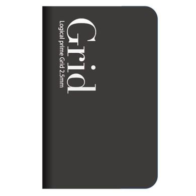 Nakabayashi, notatnik A6, kratka, Logical Prime Grid Slim, 2.5 mm, 1 szt.