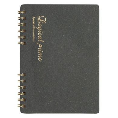 Nakabayashi, notatnik, A6, kratka, Logical Prime SB, szary, 1 szt.