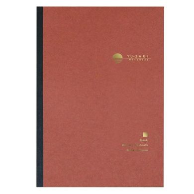 Nakabayashi, notatnik, B5, gładki, Yu-Sari, czerwony, 1 szt.