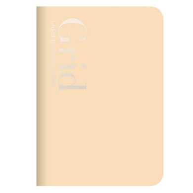 Nakabayashi, notatnik, B6, kratka, 2.5 mm, Logical Prime Grid, kremowy, 1 szt.