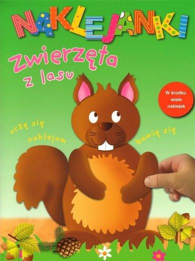 Naklejanki. Zwierzęta z lasu