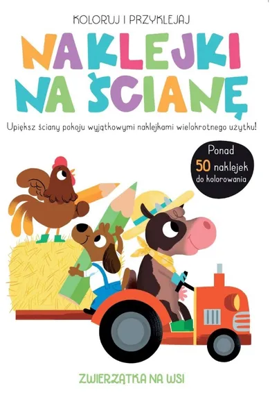 Naklejki na ścianę. Zwierzątka na wsi