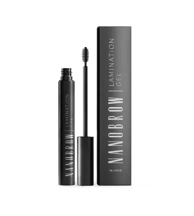 Nanobrow, Lamination Gel, żel do brwi, Black, 7 ml