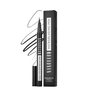 Nanobrow, Microblading Pen, precyzyjny pisak do brwi, Espresso, 1 ml