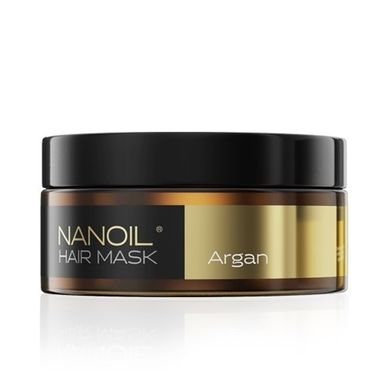 Nanoil, Argan Hair Mask, maska do włosów z olejkiem arganowym, 300 ml