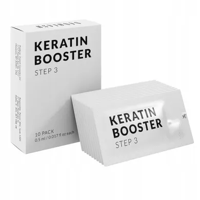 Nanolash, Step 3 Keratin Booster, keratynowa odżywka do liftingu i laminacji rzęs, 10 saszetek