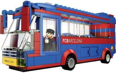 NanoStars, FC Barcelona, autobus, klocki, 228 elementów