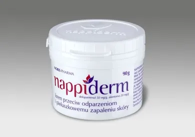 Nappiderm, krem przeciw odparzeniom, 90 g