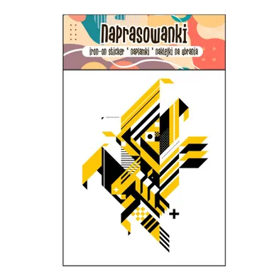 Naprasowanki, naplamki, abstrakcja +