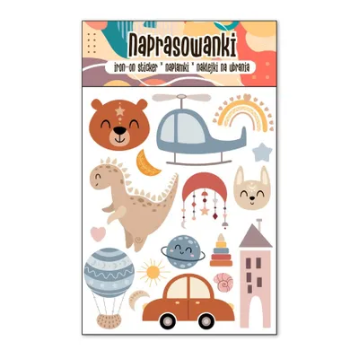 Naprasowanki, naplamki, Boho Baby