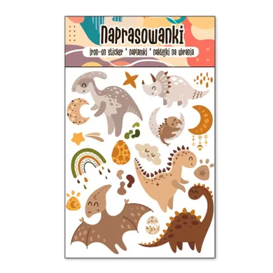 Naprasowanki, naplamki, Dinozaury