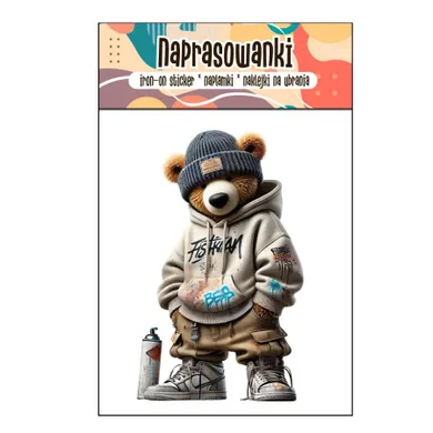 Naprasowanki, naplamki, Miś graffiti