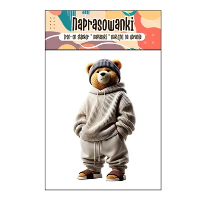 Naprasowanki, naplamki, Miś w klapkach