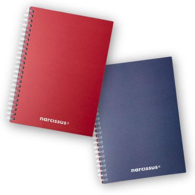 Narcissus, Swing, kołonotatnik, A5, 80 kartek, kratka, Mono