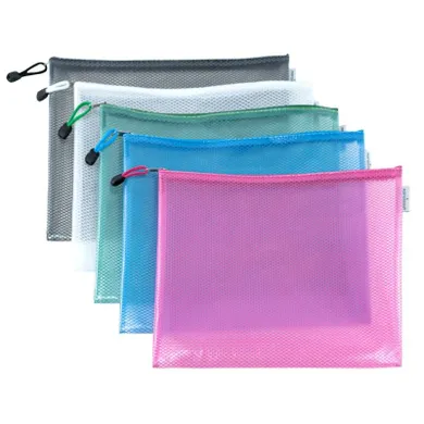 Narcissus, torebka na zamek, mesh, A6, 1 szt.