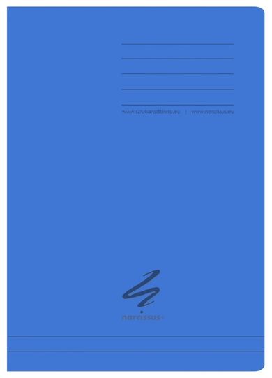 Narcissus, zeszyt A5, w linię, 32 kartki, 4 szt.