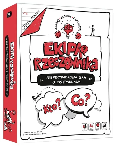 Nasza Księgarnia, Ekipa rzeczownika. Nieprzypadkowa gra o przypadkach, gra edukacyjna