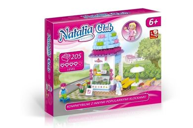 Natalia Club, Lodziarnia, klocki, 205 elementów