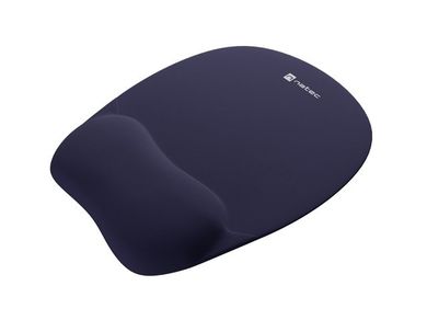 Natec, podkładka pod myszkę chipmunk granatowa 230-200mm memory foam