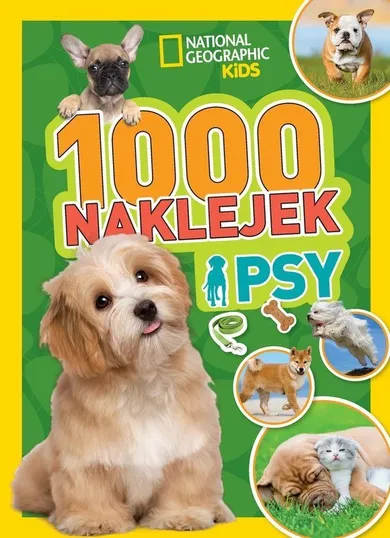 National Geographic Kids. Psy. 1000 naklejek