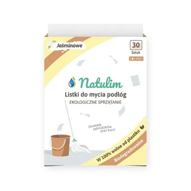 Natulim, uniwersalny środek do mycia podłóg w listkach, 30 szt.