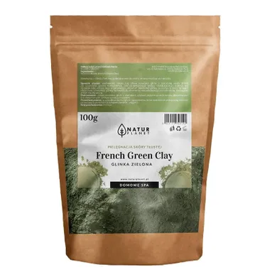 Natur Planet, glinka zielona, 100g