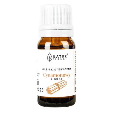 Natur Planet, olejek eteryczny, cynamonowy, 10 ml