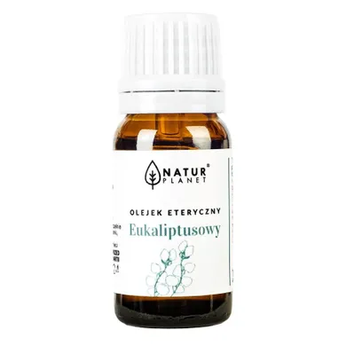 Natur Planet, olejek eteryczny, eukaliptusowy, 10 ml