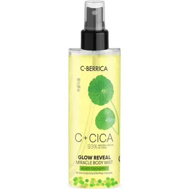 Natura Siberica, Cica C-Berrica, rozświetlająca mgiełka do ciała, 200 ml