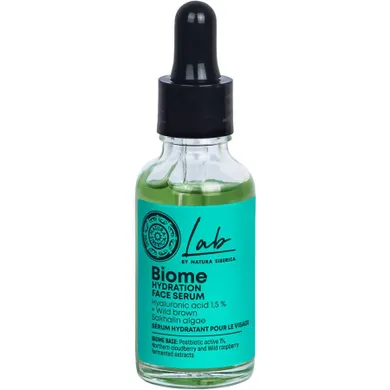 Natura Siberica, Lab Biome, nawilżające serum do twarzy, 30 ml