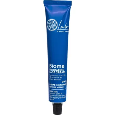 Natura Siberica, Lab Biome, nawilżający krem do twarzy SPF30, 50 ml