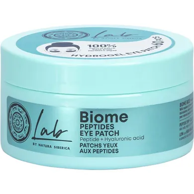 Natura Siberica, Lab Biome, peptydowe płatki pod oczy, 60 szt.