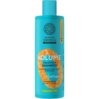 Natura Siberica, Oblepikha Volume, szampon do wszystkich rodzajów włosów, 400 ml