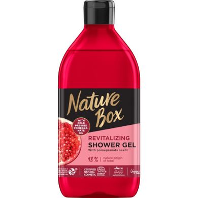 Nature Box, Shower Gel, żel pod prysznic, Pomegranate Oil, 385 ml