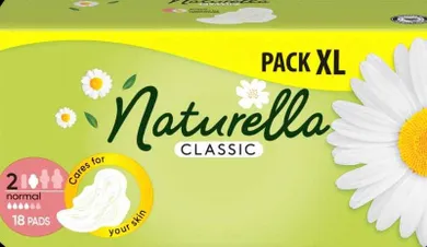 Naturella, Classic Normal Camomile, podpaski, 18 szt.