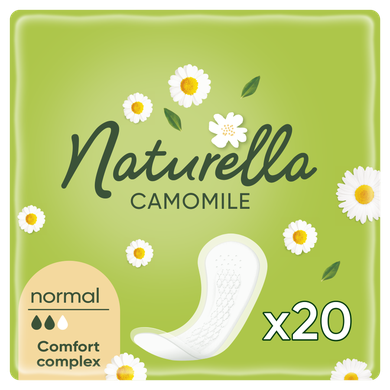 Naturella, Normal Camomile, wkładki higieniczne, 20 szt.