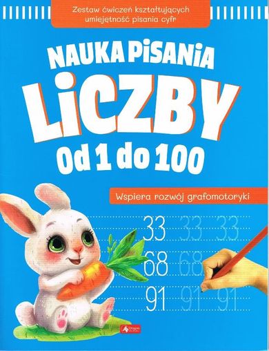 Nauka pisania. Liczby od 1 do 100