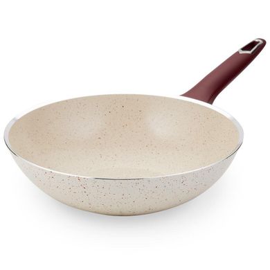 Nava, patelnia wok ceramiczny granitowy, Terrestrial, 28 cm