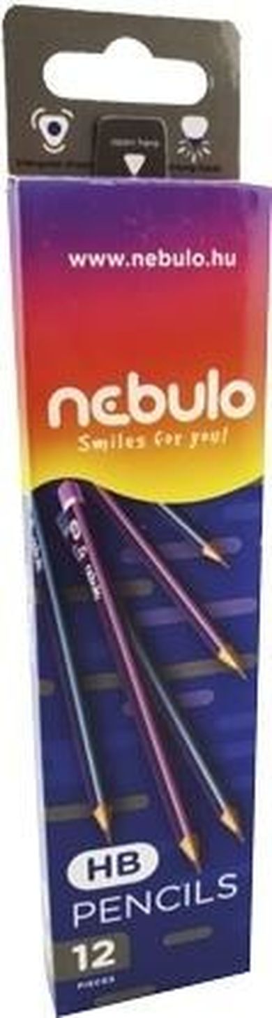 Nebulo, ołówek HB, 12 szt.