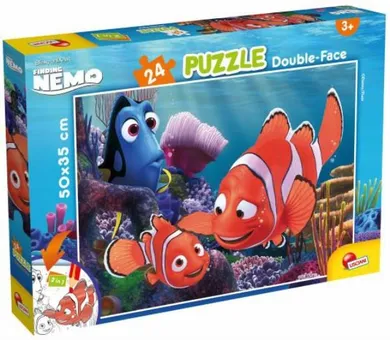 Nemo, puzzle dwustronne, 24 elementy, 50-35 cm