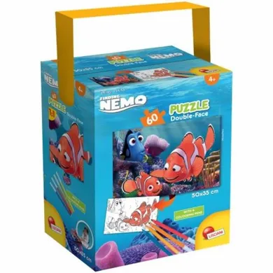 Nemo, puzzle dwustronne w tubie, 60 elementów, 50-35 cm