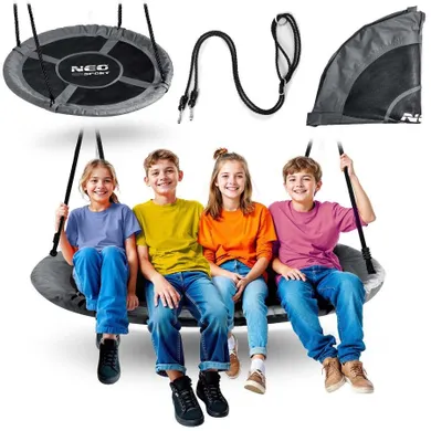 Neo-Sport, Swingo, huśtawka bocianie gniazdo, 120 cm