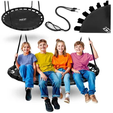 Neo-Sport, Swingo, huśtawka bocianie gniazdo, 120 cm