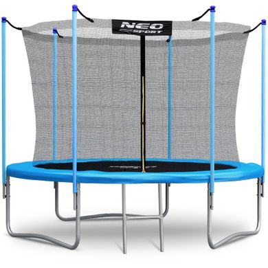 Neo-Sport, trampolina ogrodowa z siatką wewnętrzną, 252 cm